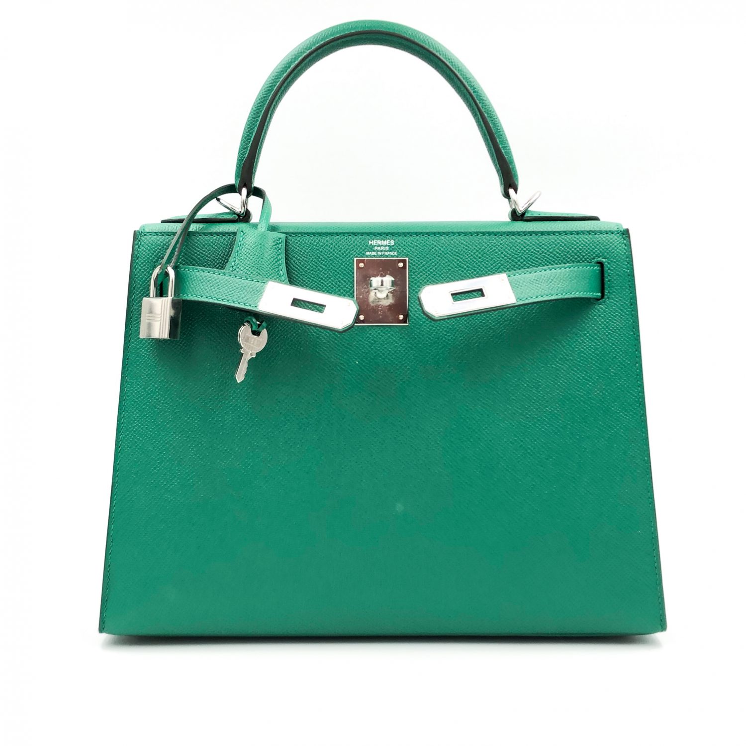 Hermès Kelly 28 Vert Vertigo Togo