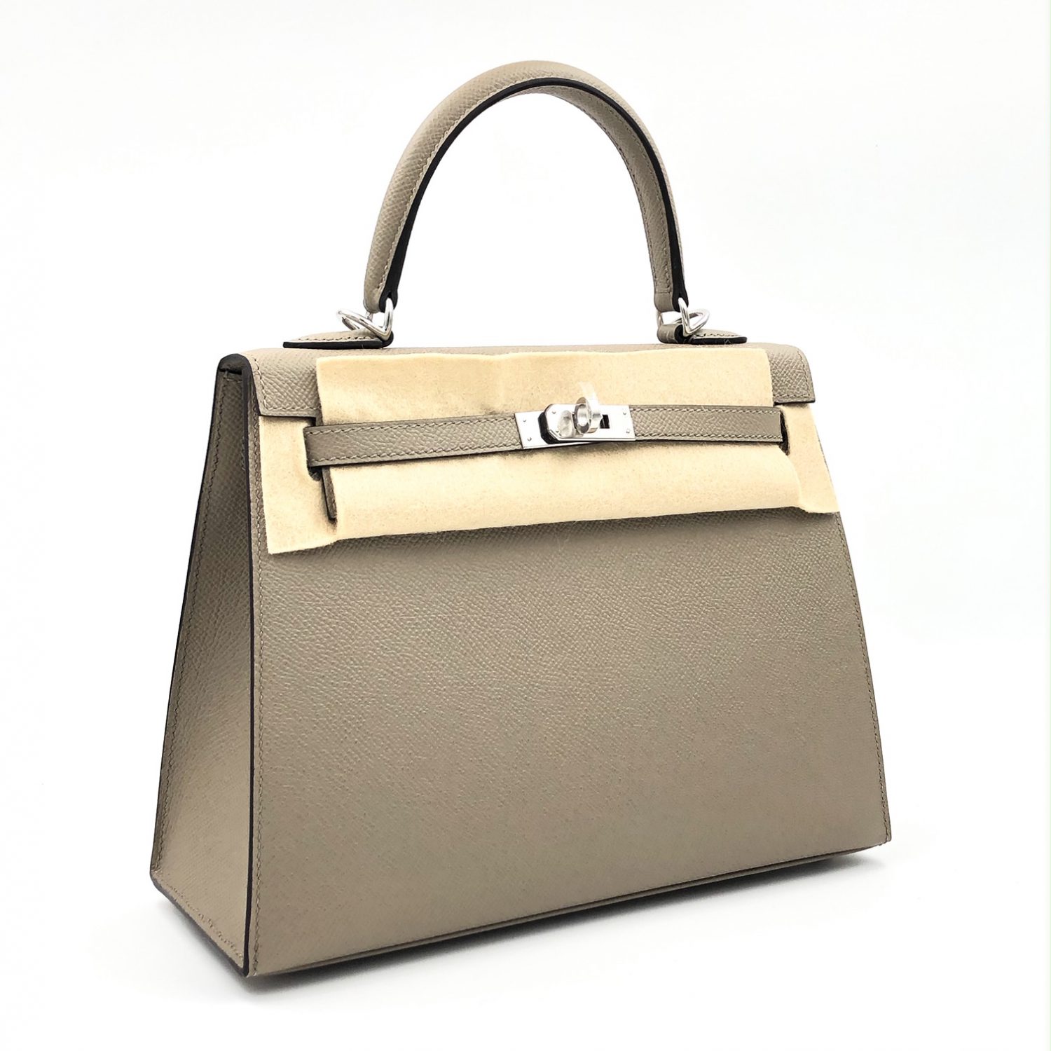 Hermes Kelly 25 Sellier Gris Asphalte 