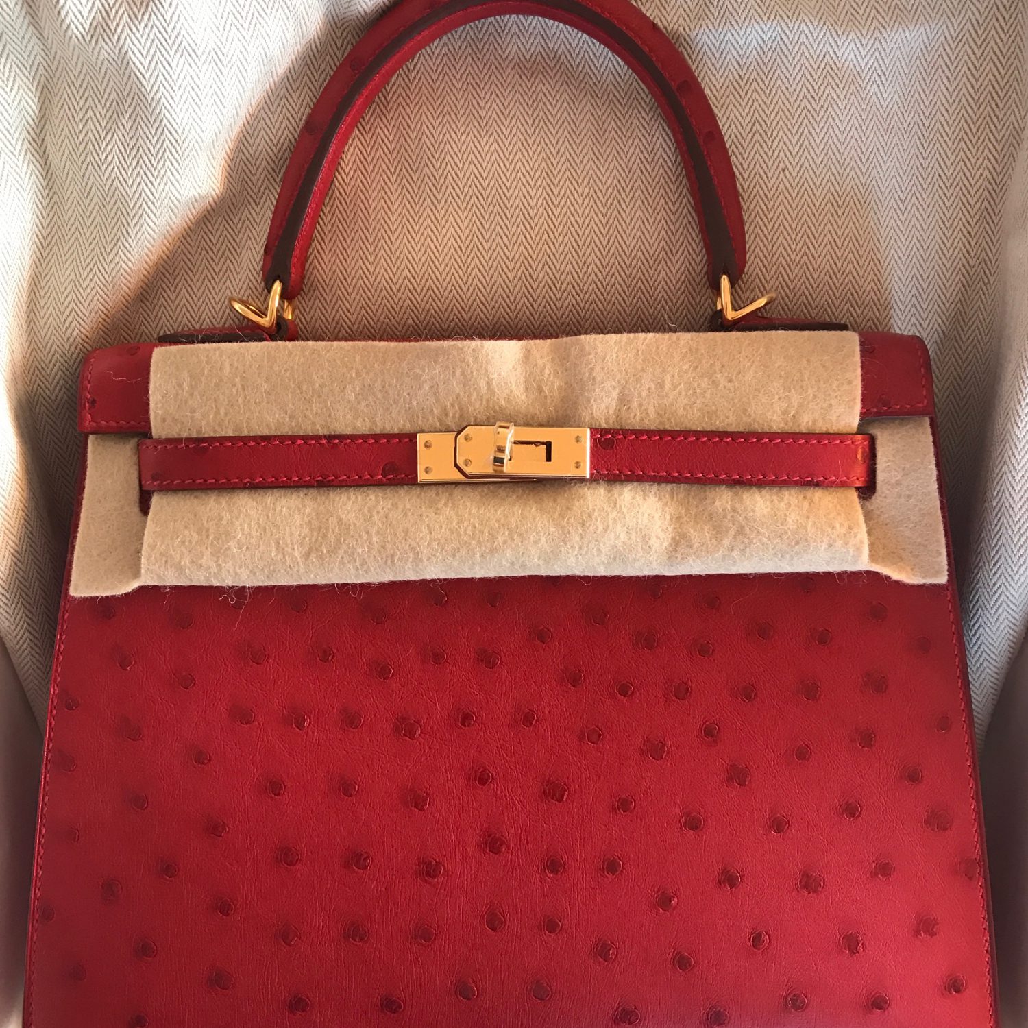 hermes rouge vif