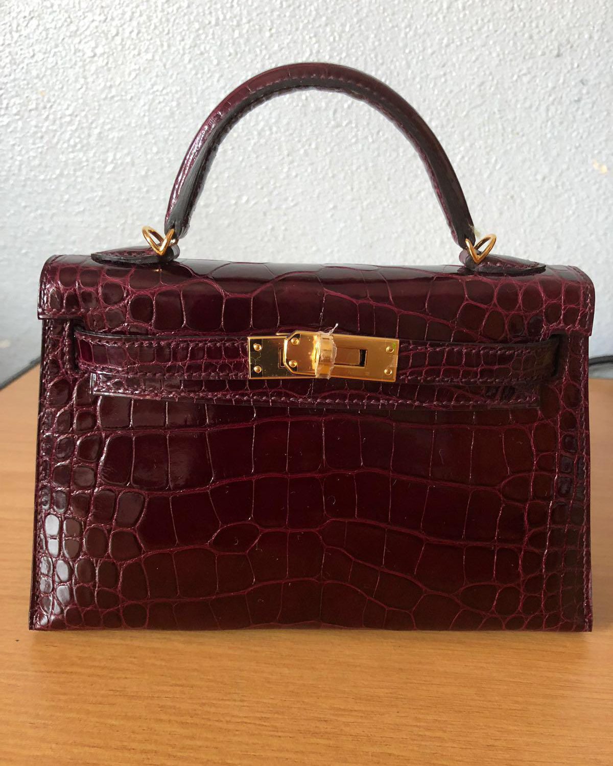 hermes kelly mini crocodile