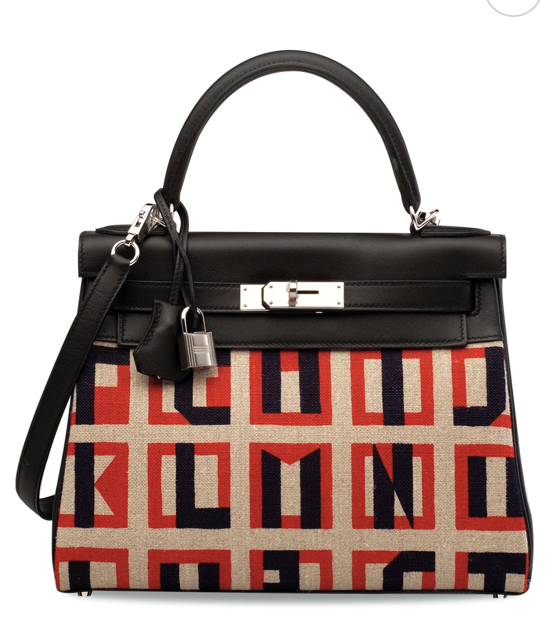 Hermes Kelly 28 Capucine Togo Palladium Hardware - Vendome