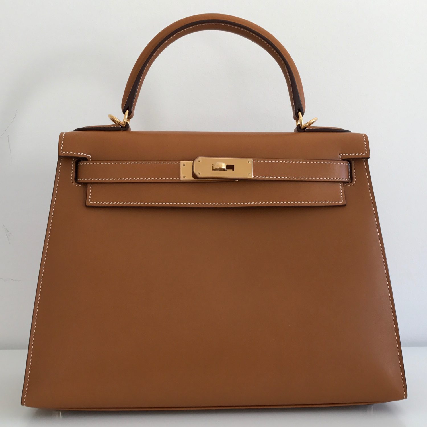 Hermes Kelly 28 Sellier Gold Butler 