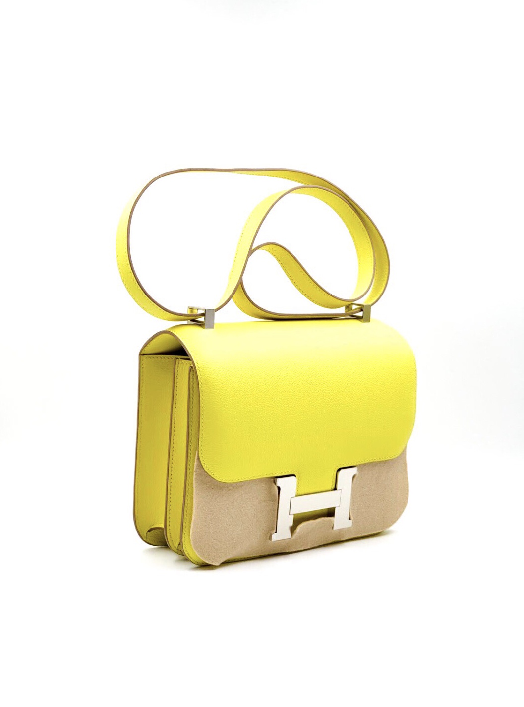 hermes constance lime