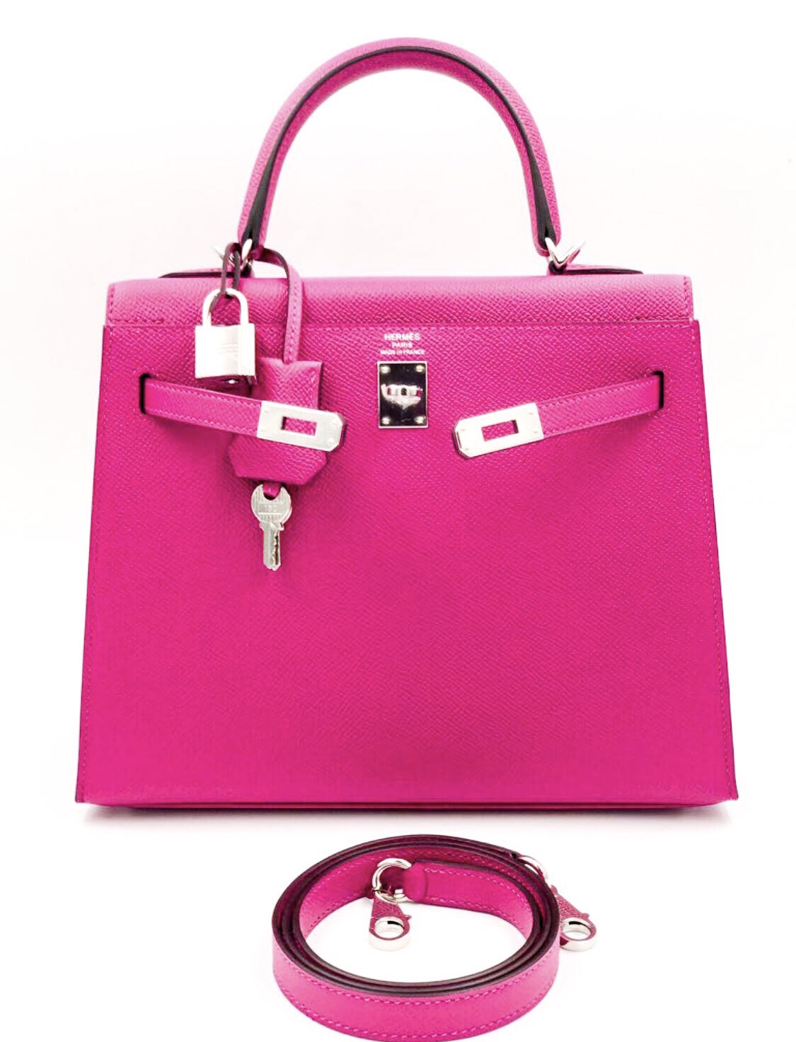 hermes kelly 25 pink