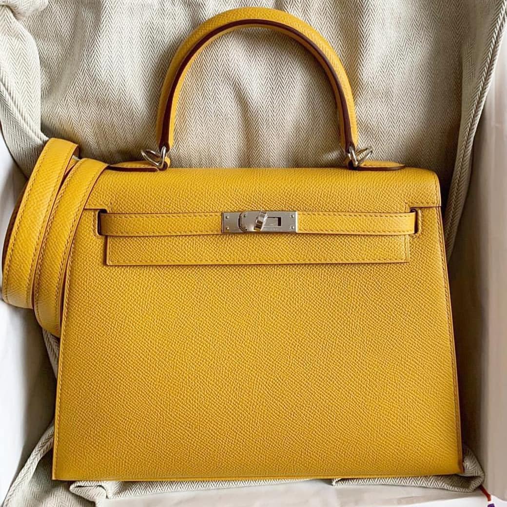 hermes birkin 25 jaune ambre