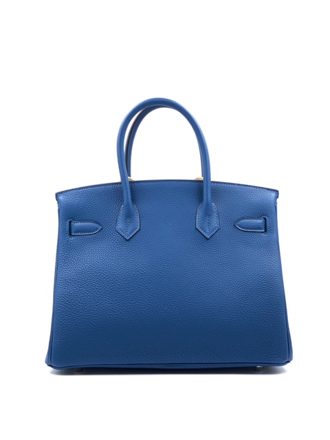 Hermes Birkin 30 Deep Blue Togo Palladium Hardware #D - Vendome Monte Carlo