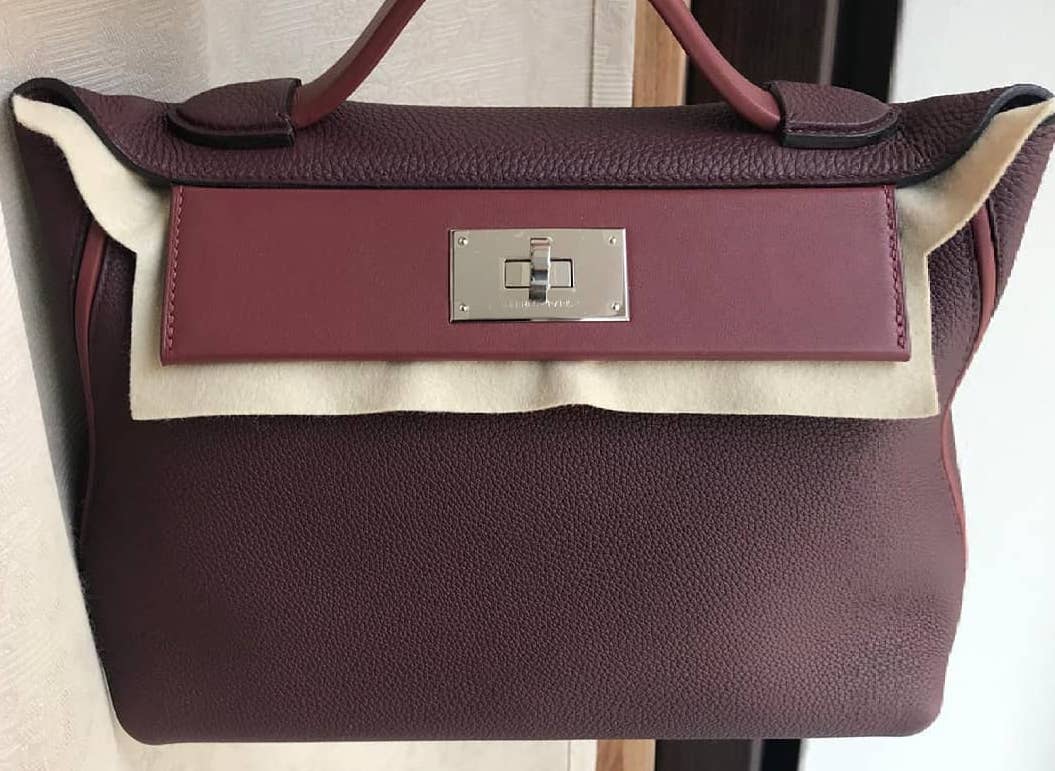 color hermes rouge h vs bordeaux