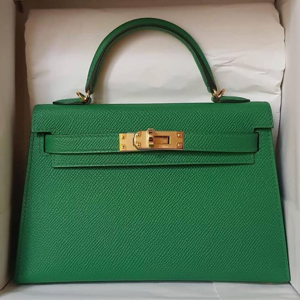 hermes green kelly