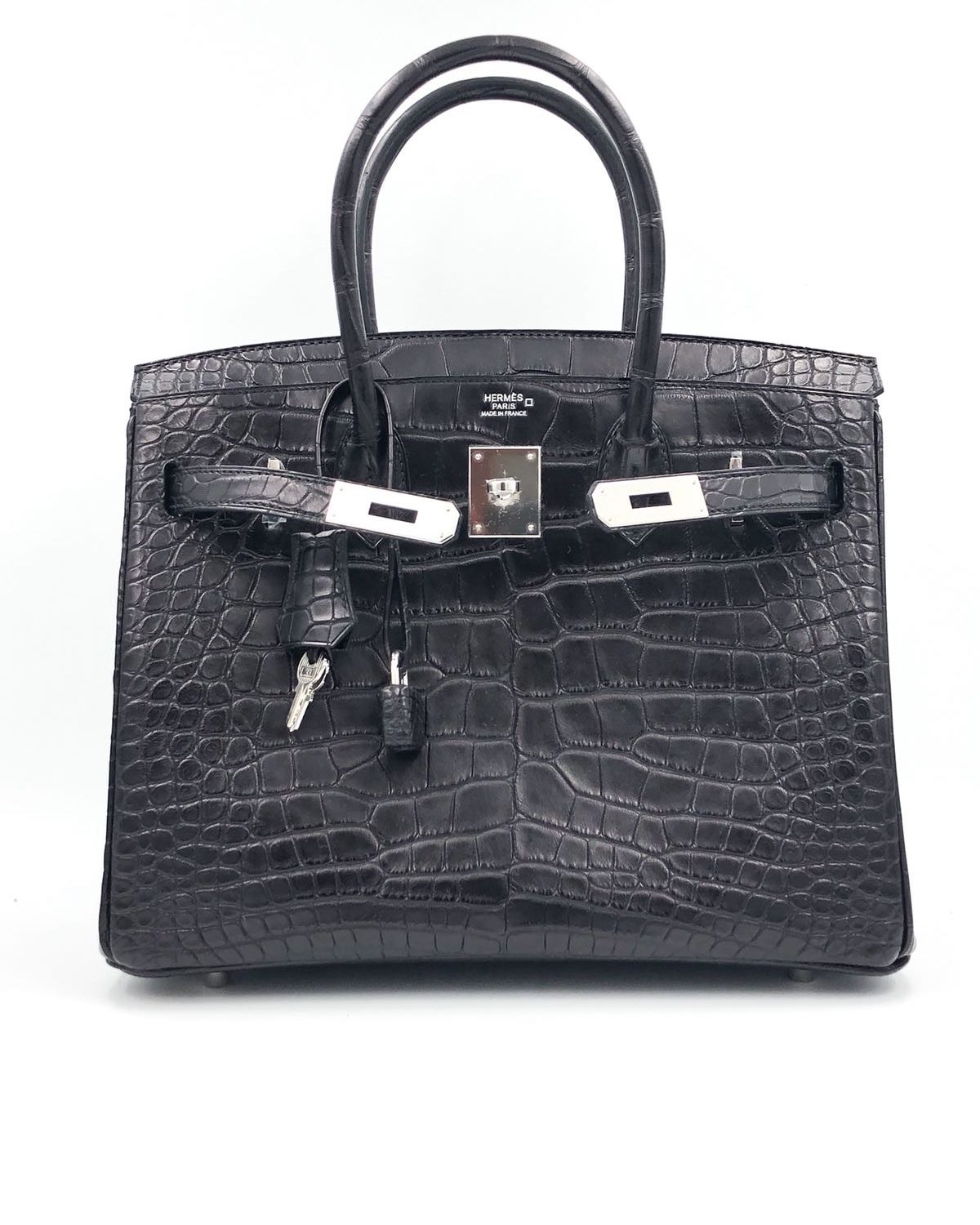 hermes birkin crocodile black