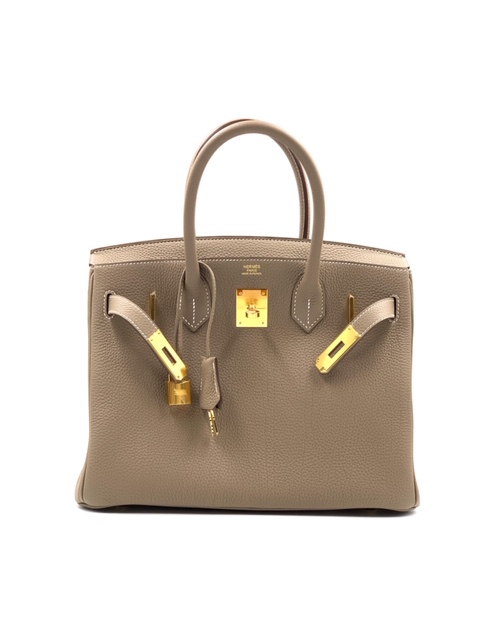 Hermes Birkin 30 Gold Togo With Gold Hardware