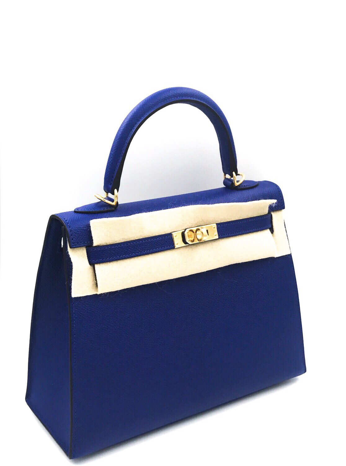 Hermes HSS Kelly 25 Sellier Bleu 