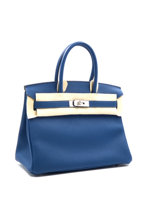 Hermes Birkin 30 Deep Blue Togo 