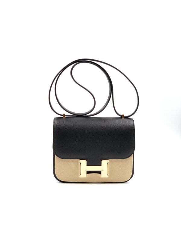 Hermes Constance 24 Noir Black Epsom Gold Hardware #C - Vendome Monte Carlo