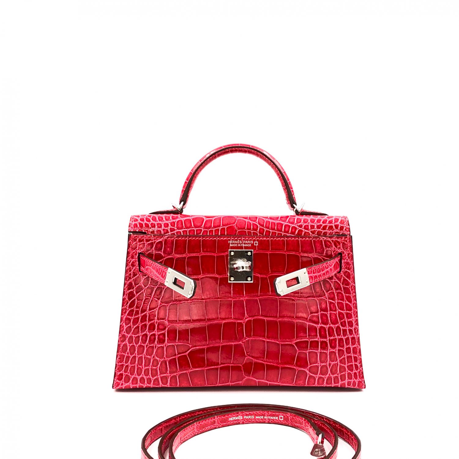 alligator kelly bag