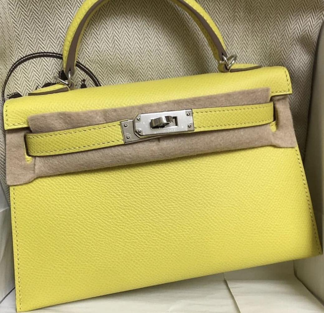 hermes lime kelly