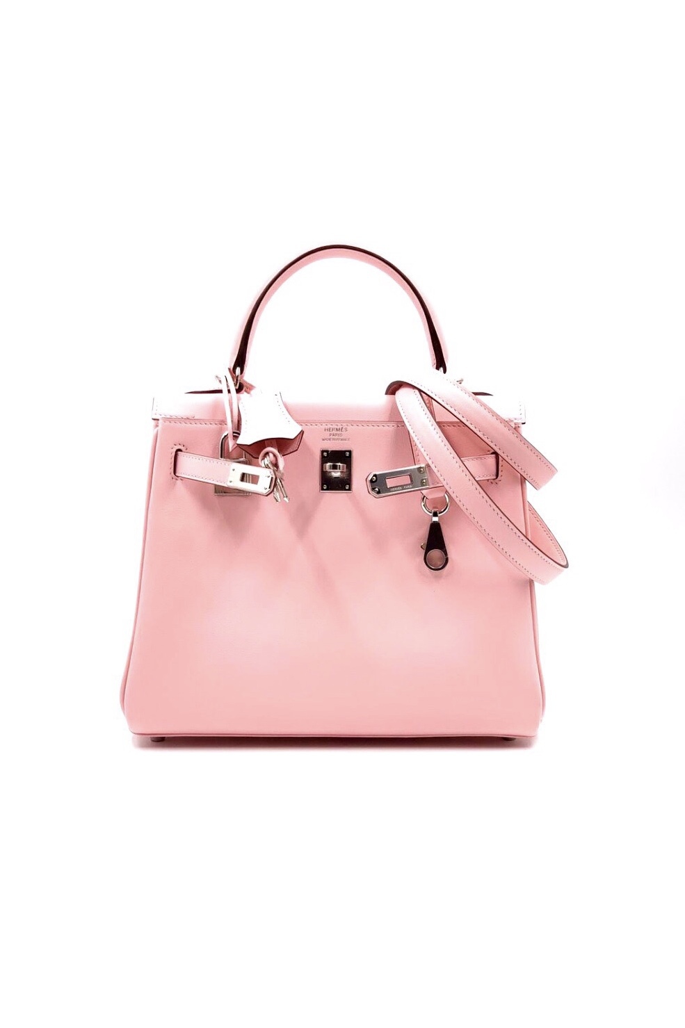 Hermes Kelly 25 Retourne Rose Sakura 