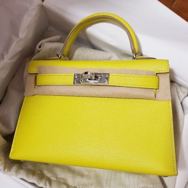 hermes kelly lime