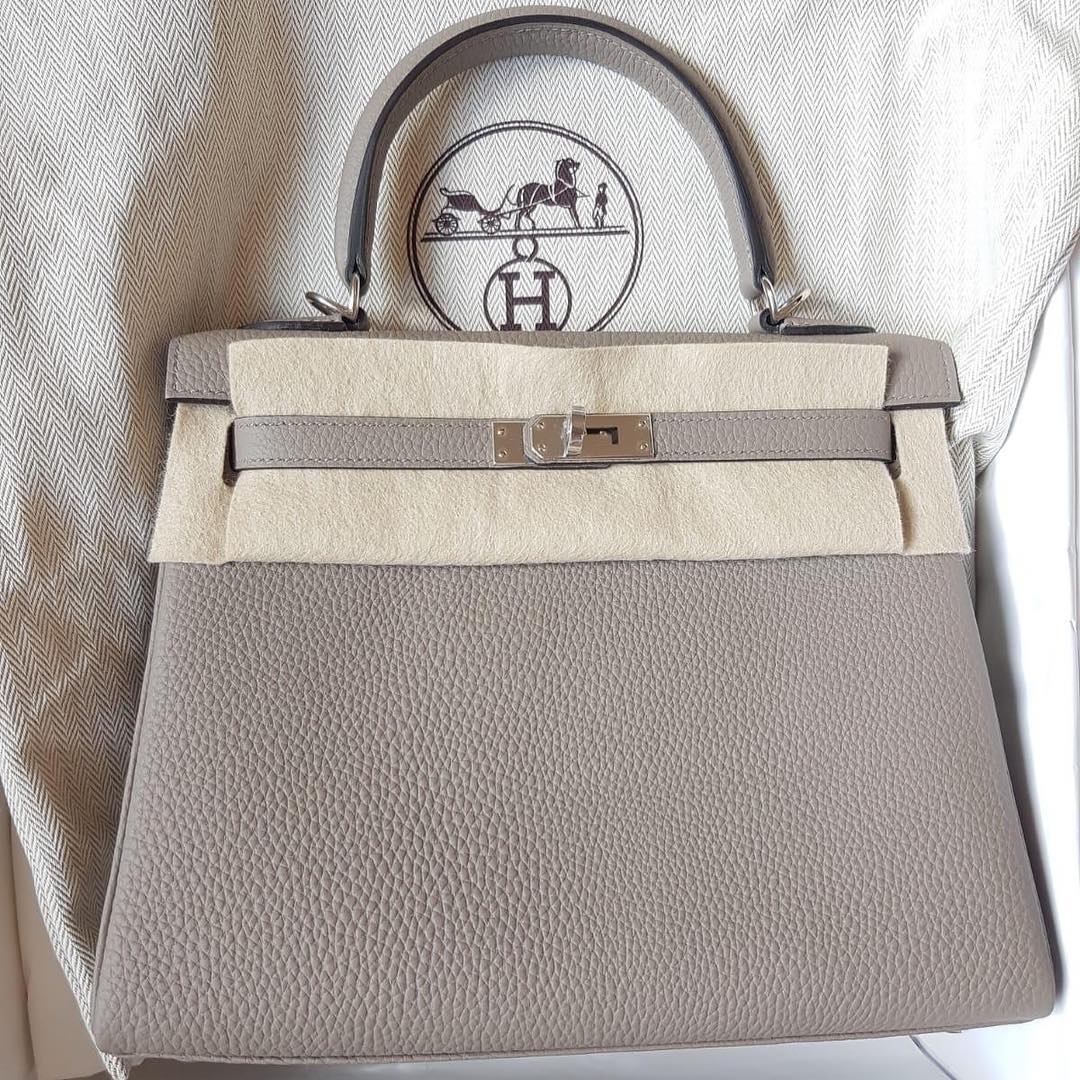 hermes kelly gris