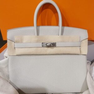 Hermes 24/24-29 Fauve Barenia Palladium Hardware #D - Vendome