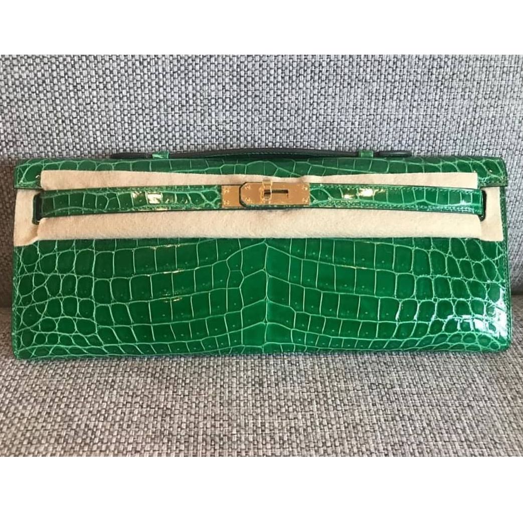 Hermes Birkin 30 Vert Vertigo Autruche (Ostrich) Palladium Hardware -  Vendome Monte Carlo