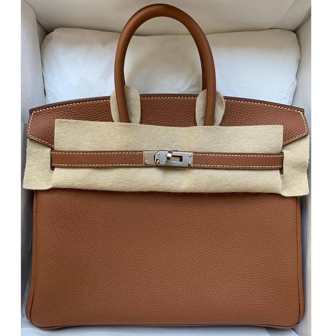 Hermes Birkin 25 Gold Togo Gold Hardware - Vendome Monte Carlo