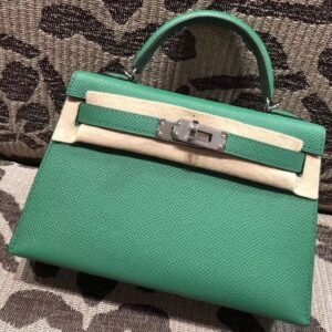 Hermes Kelly 28 Sellier Bleu du Nord Epsom Palladium Hardware #C - Vendome  Monte Carlo