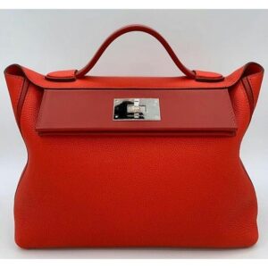 Hermes 24/24 29 Fauve Barenia Faubourg/Barenia Gold Hardware - Vendome  Monte Carlo