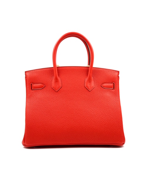 Hermes Birkin 30 Rouge de Coeur Togo Palladium Hardware #D - Vendome ...