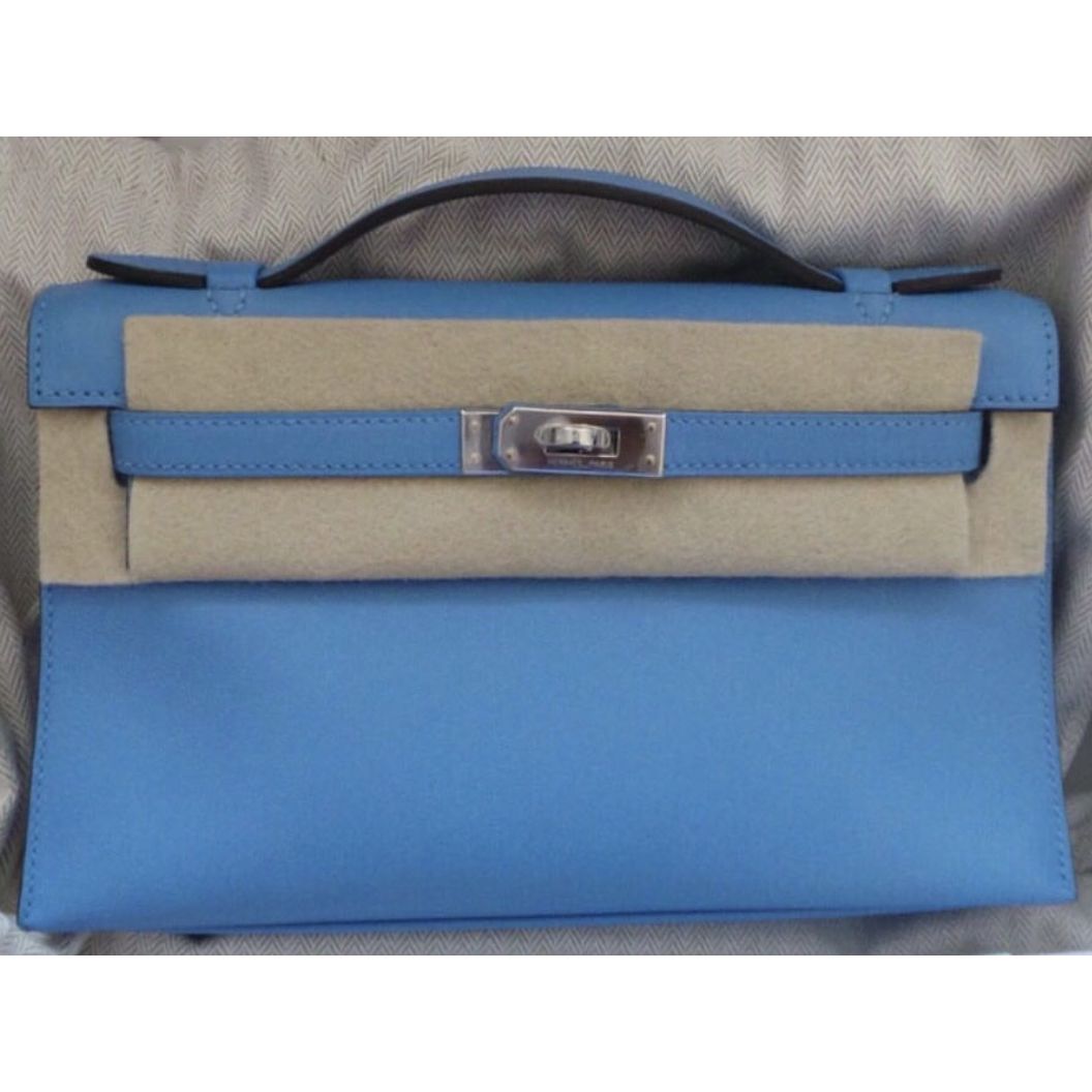 kelly pochette blue