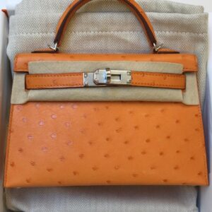 Hermes Kelly 25 Sellier Rose Scheherazade Alligator Lisse Shiny Gold  Hardware #C - Vendome Monte Carlo