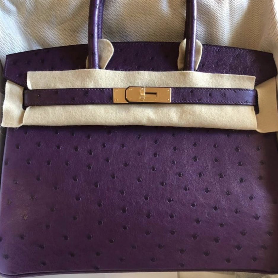 purple birkin