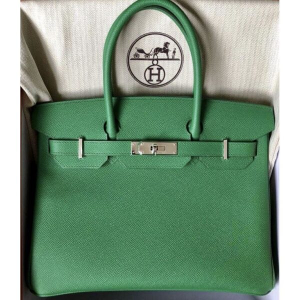 Hermes Birkin 30 Cactus Epsom Palladium Hardware #D - Vendome Monte Carlo