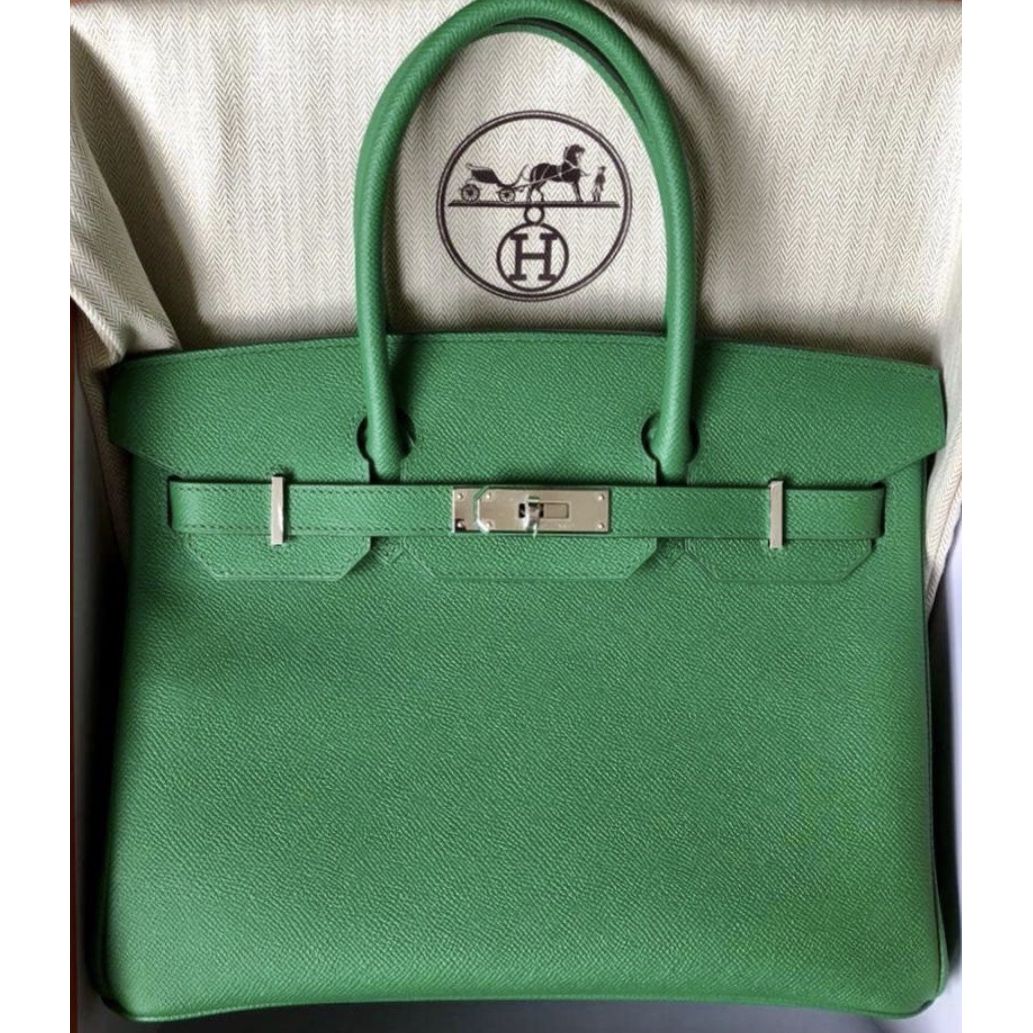 green birkin bag