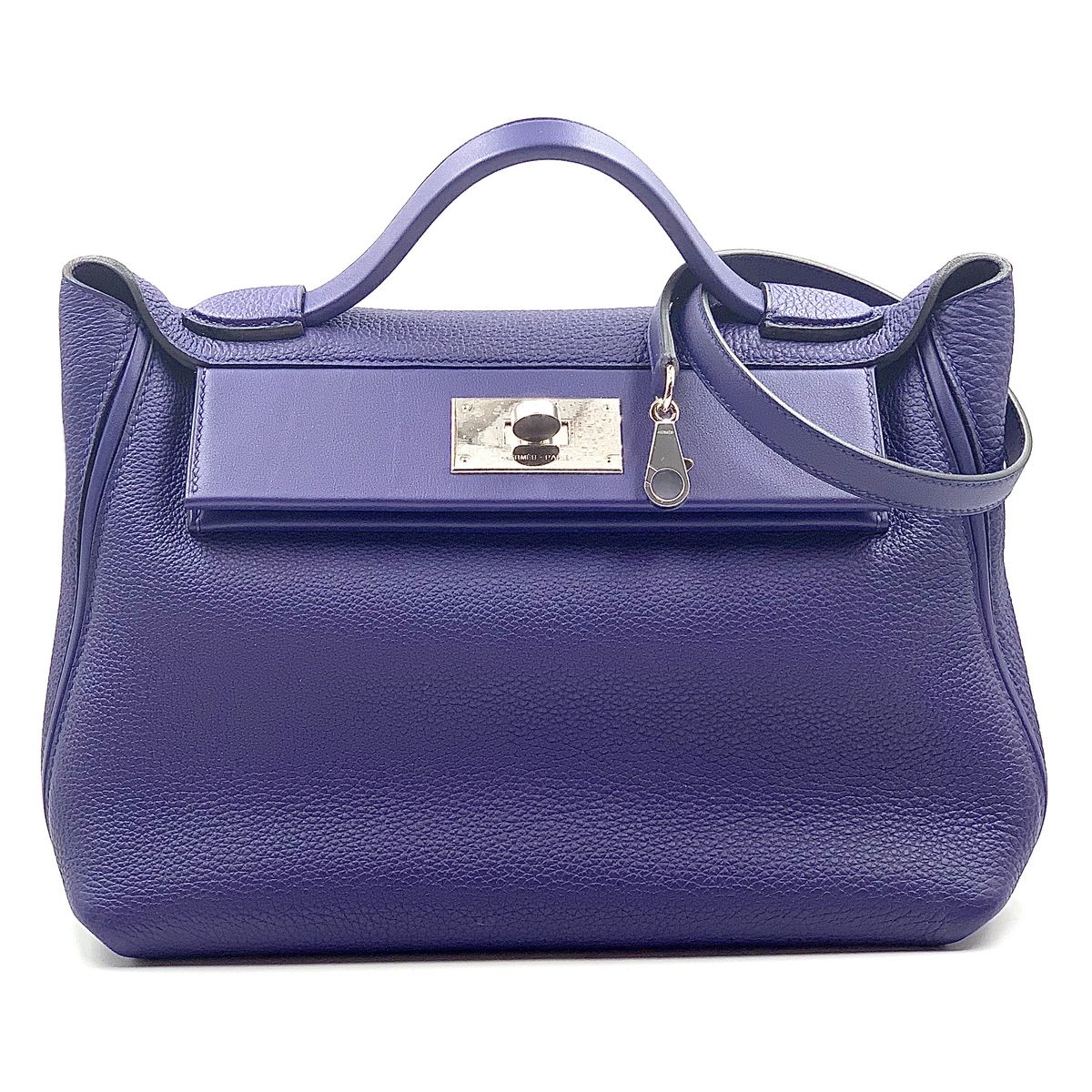 Hermès 24/24 29 Blue Brighton Togo Palladium Hardware – Coco Approved Studio