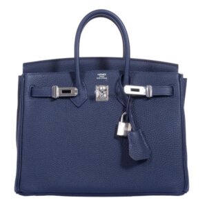 Hermes Birkin 25 Bleu Indigo Togo Palladium Hardware #R - Vendome Monte  Carlo