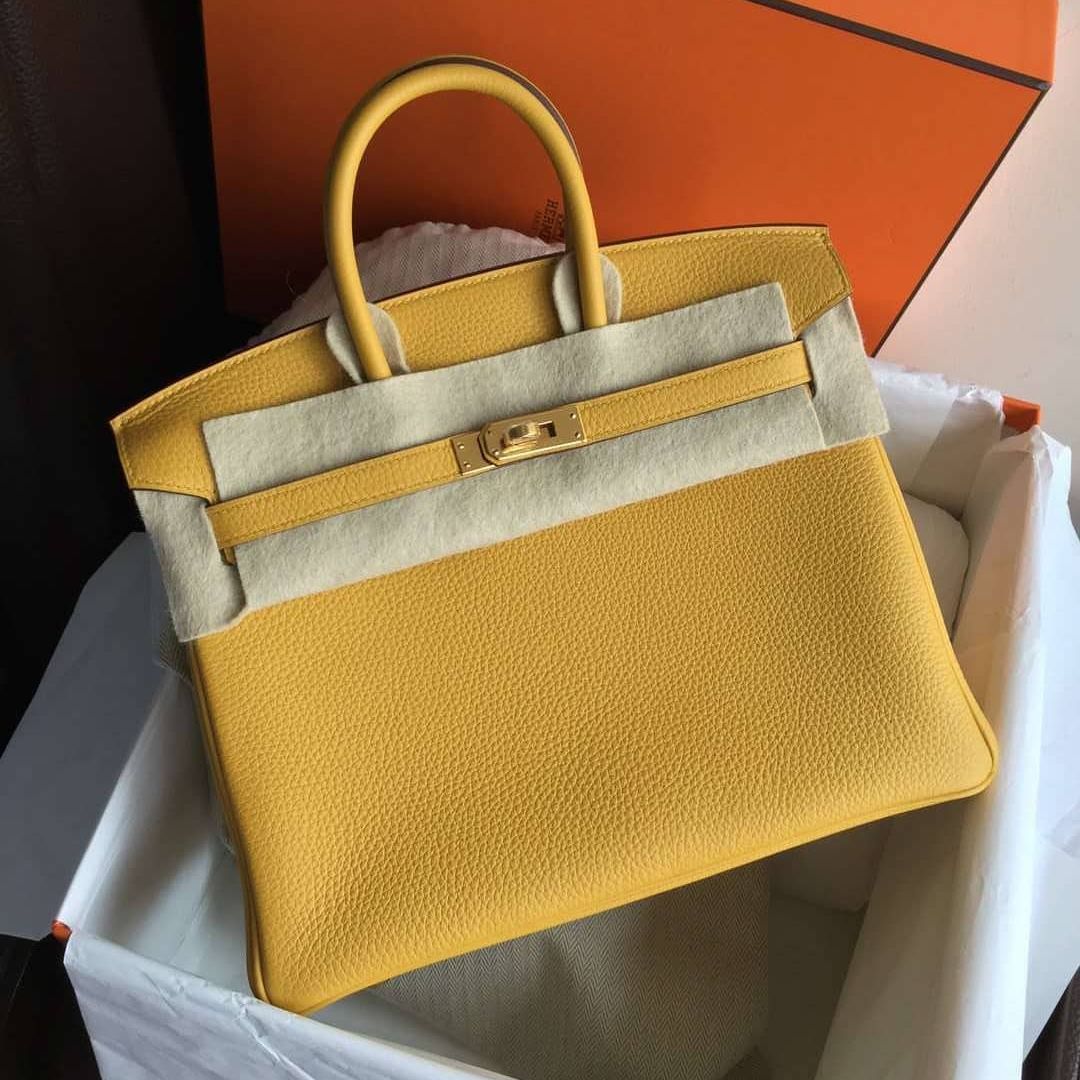 Hermès Birkin 25 Vert Cyprès Togo Gold Hardware GHW — The French