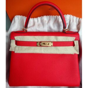 Hermes Birkin 25 Rouge de Coeur Jonathan Gold Hardware #D - Vendome Monte  Carlo