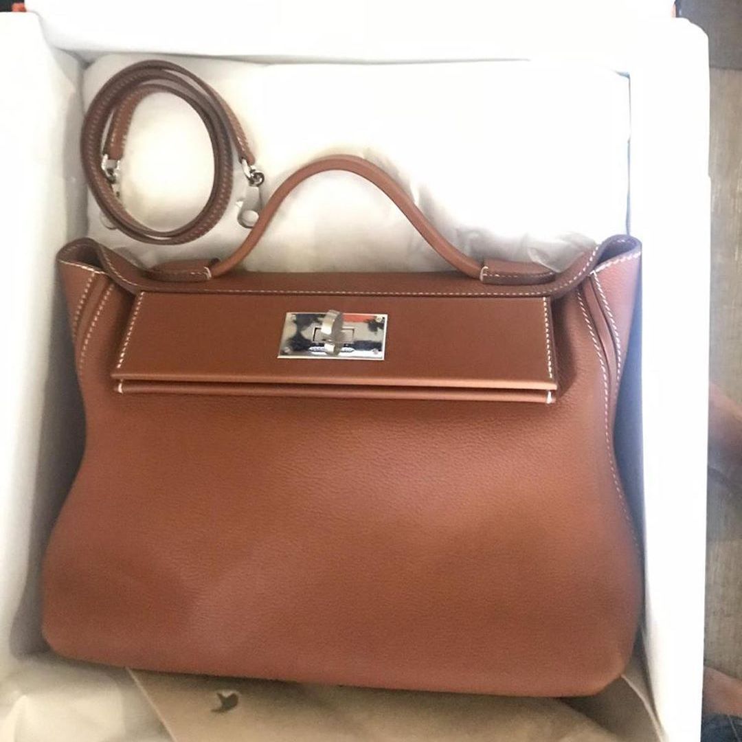 hermes fauve barenia leather