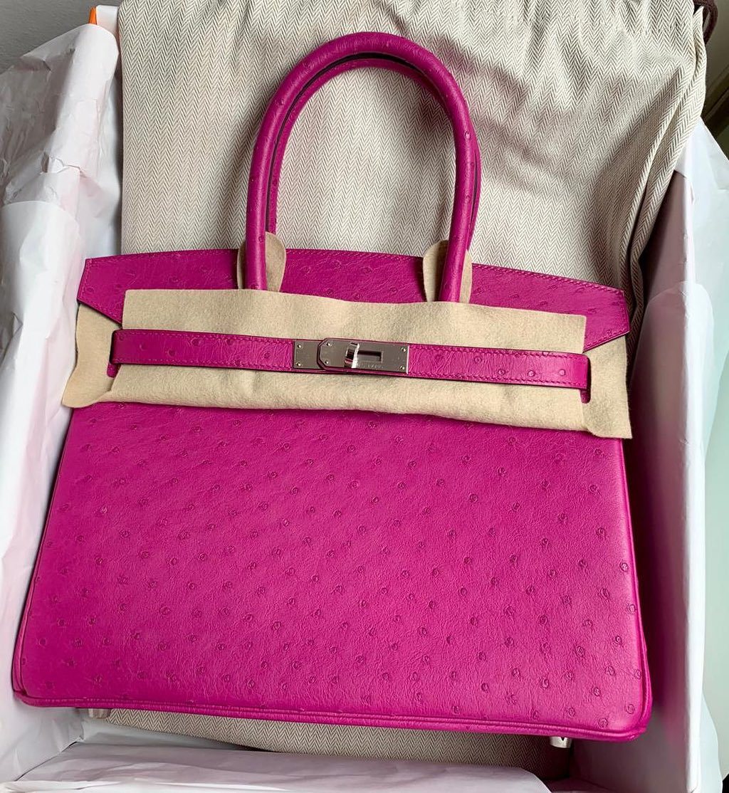 Hermès Birkin 30 Rose Pourpre Pink Bag – theREMODA