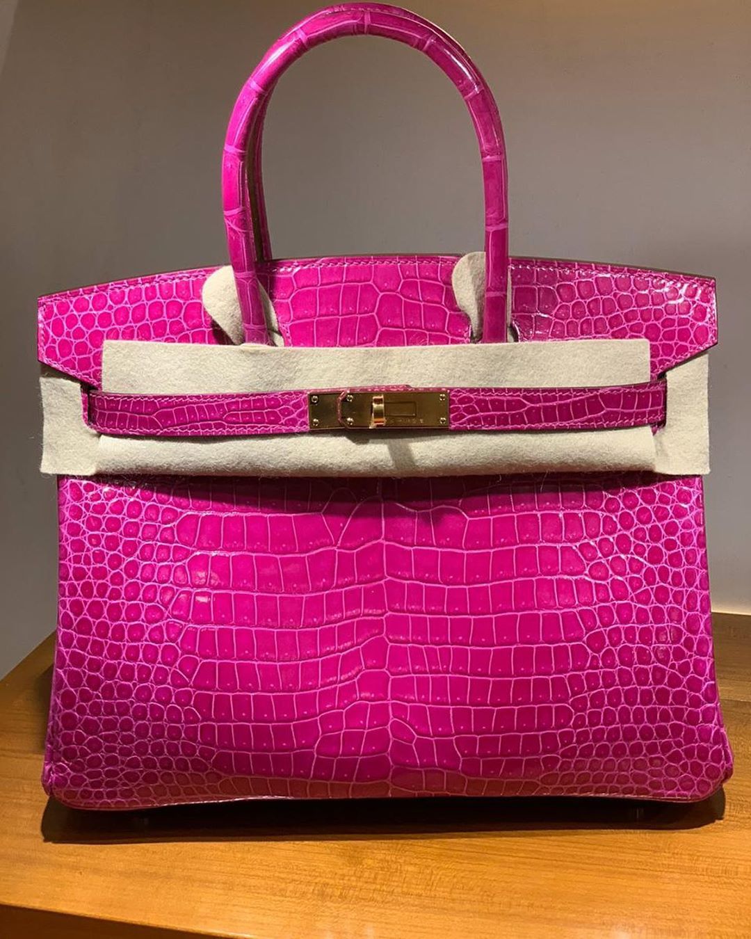 Hermes Birkin 30 Rose Scheherazade 