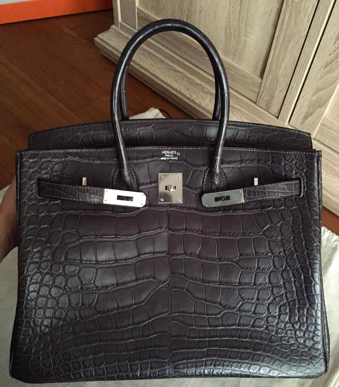 hermes birkin graphite