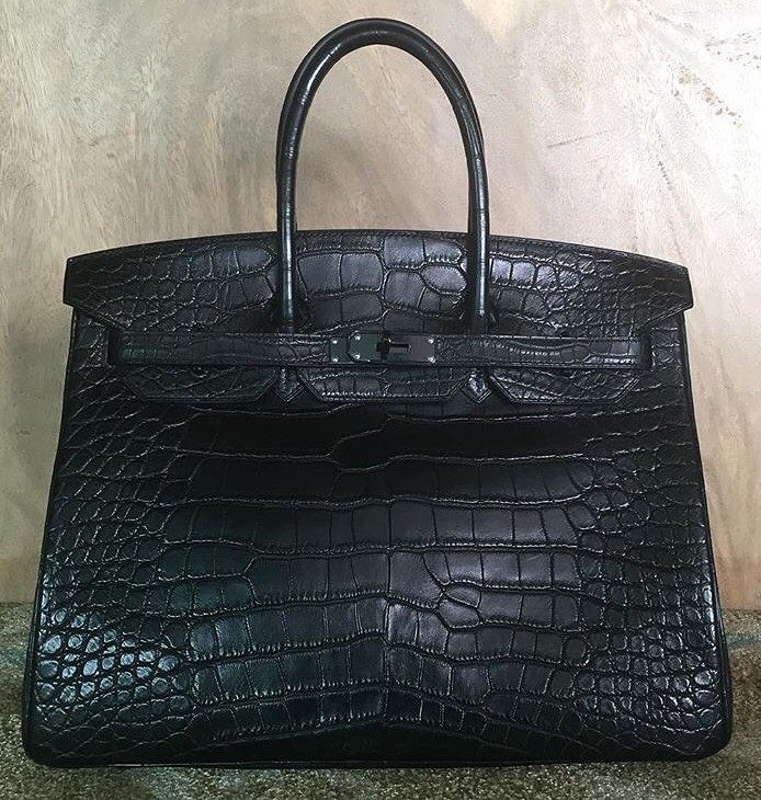 Hermes Birkin 30 So Black Box Ruthenium Hardware #N - Vendome