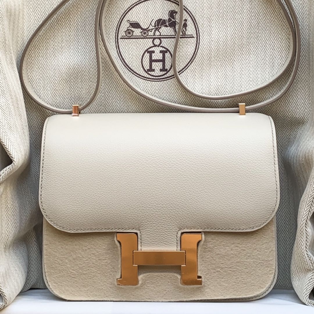 Hermes Constance 18 Mini Beton 