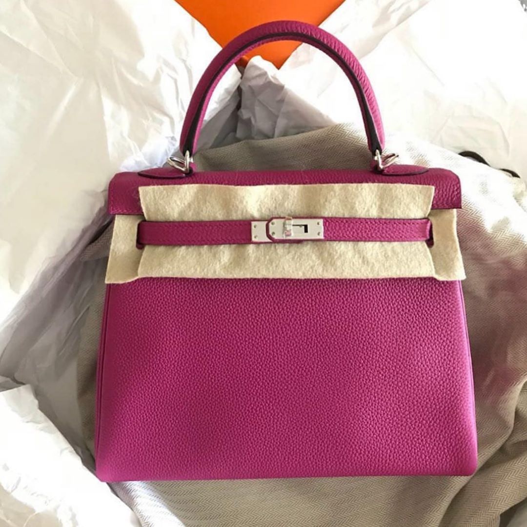 HERMES BIRKIN 25 ROSE POURPRE