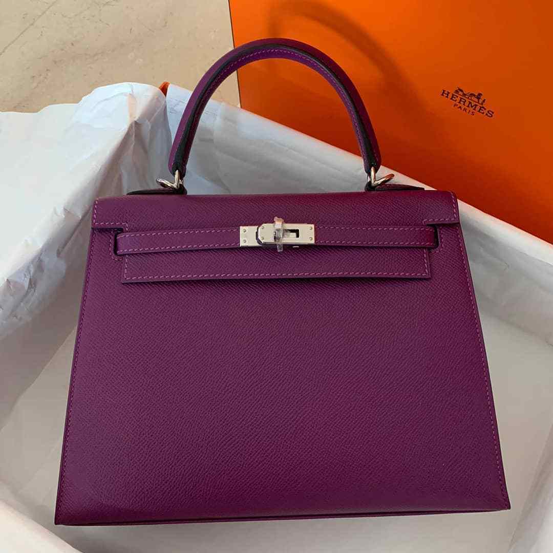 hermes purple kelly