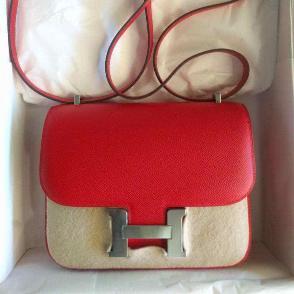 hermes constance red