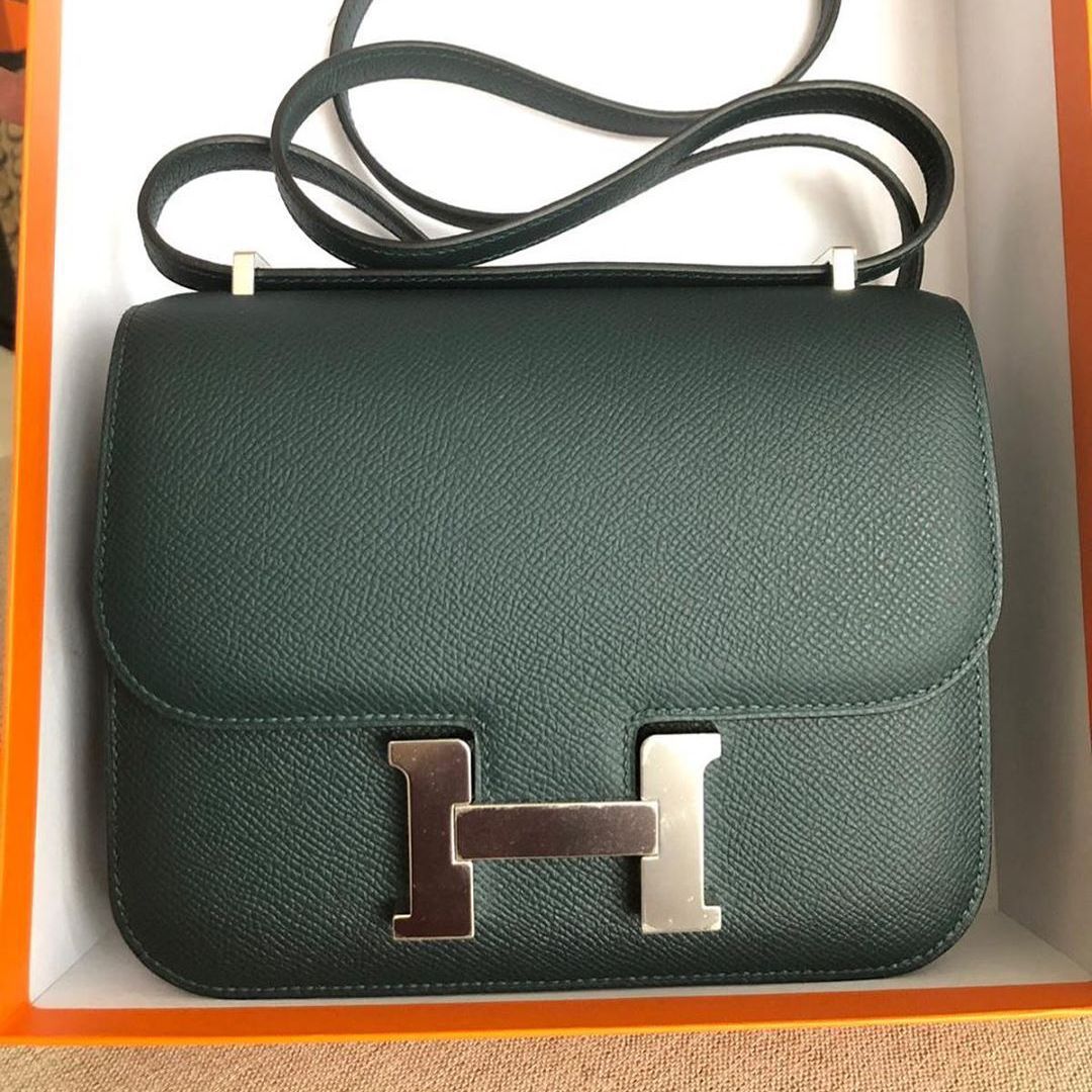 Hermes Birkin 25 Vert Amande Togo Palladium Hardware #D - Vendome Monte  Carlo