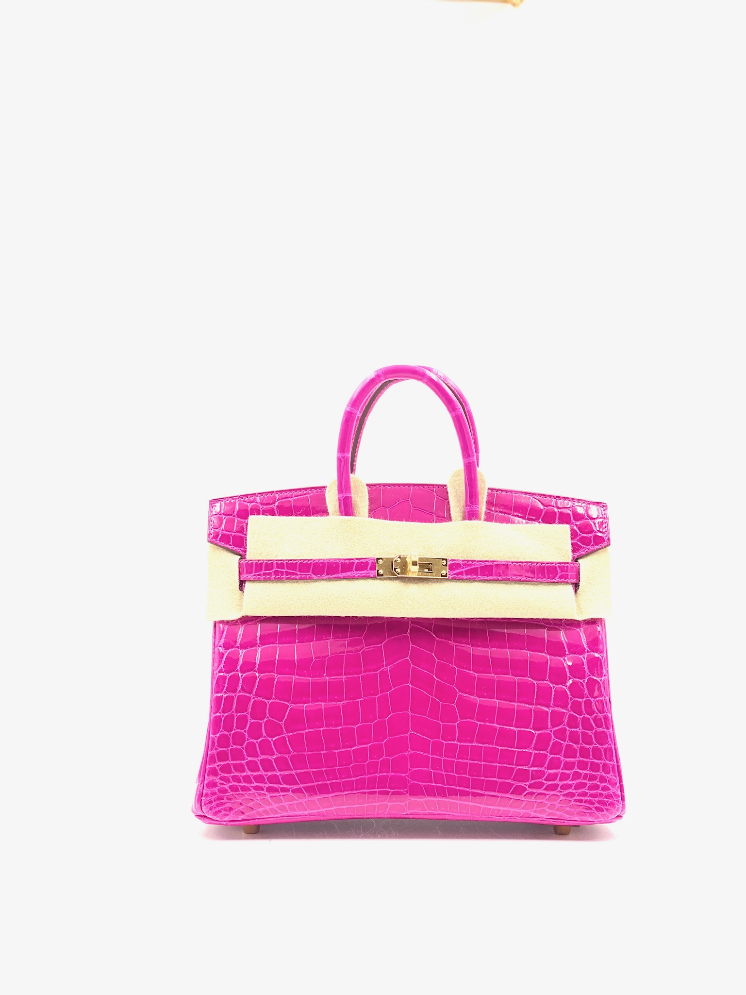 HERMES BIRKIN BAG 35CM OSTRICH LEATHER PINK FUSCHIA JaneFinds