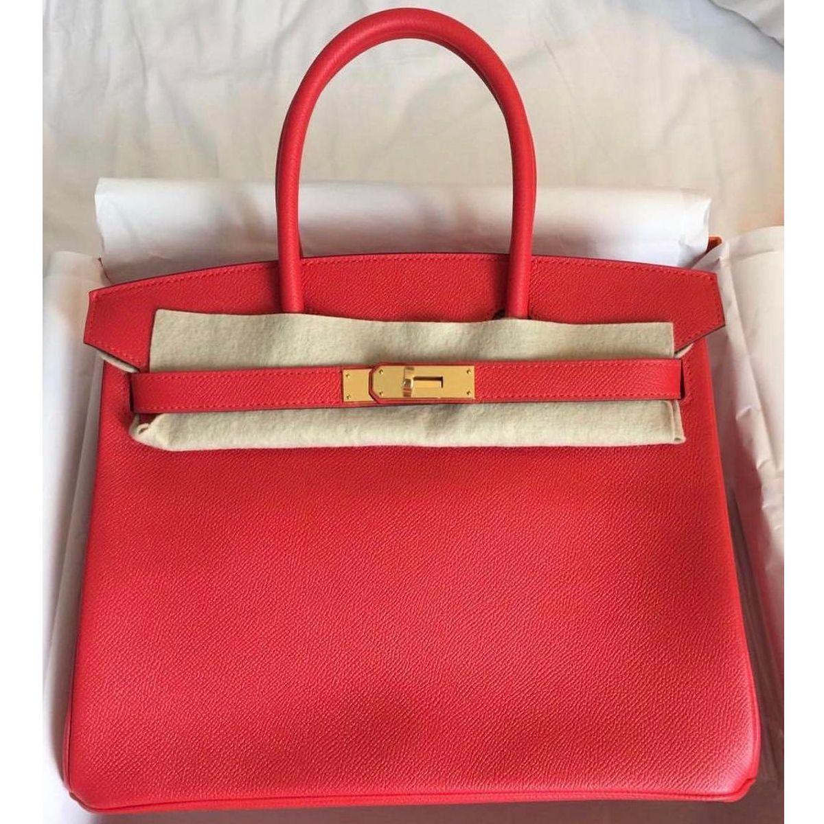 Hermes rouge on sale tomate color