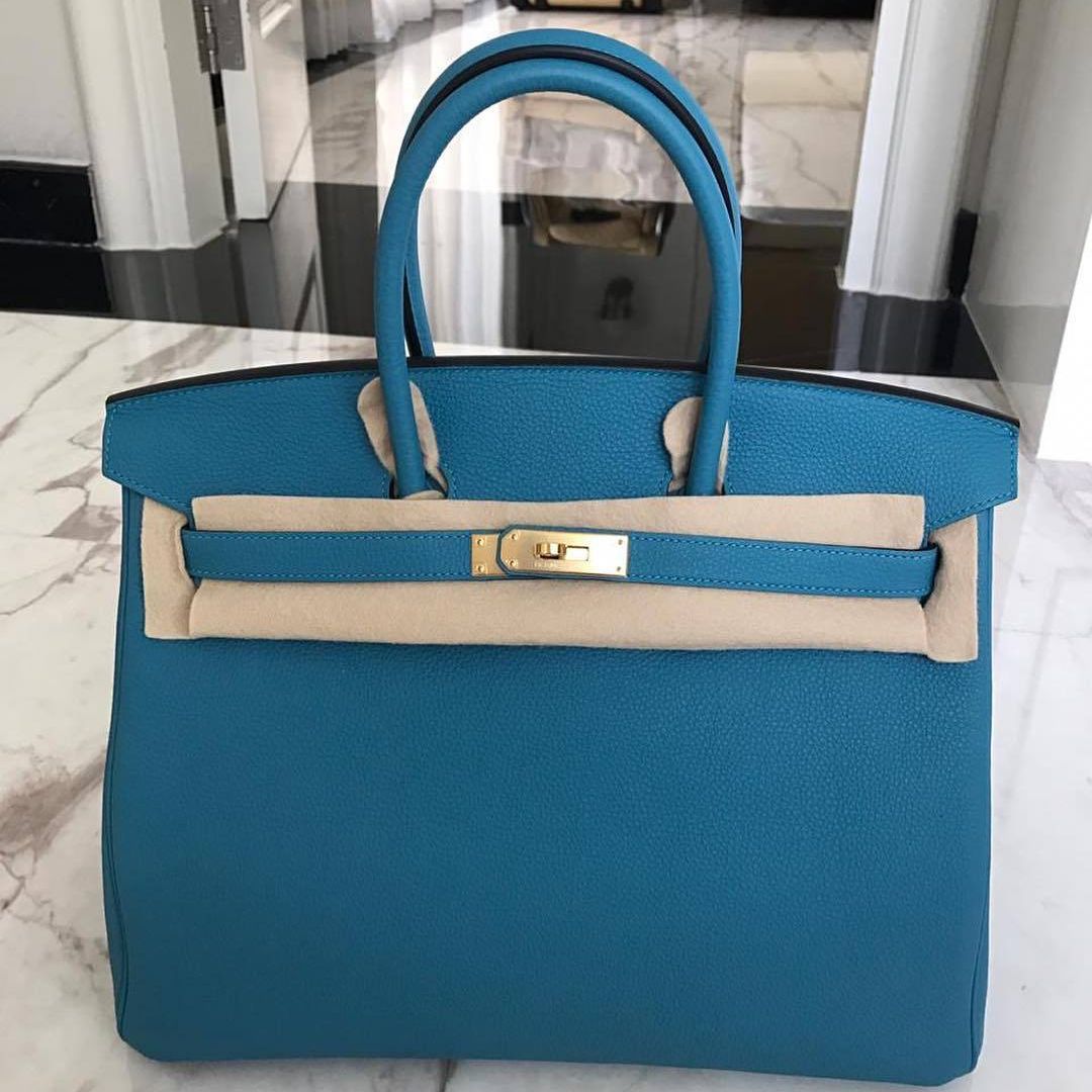 hermes turquoise bag